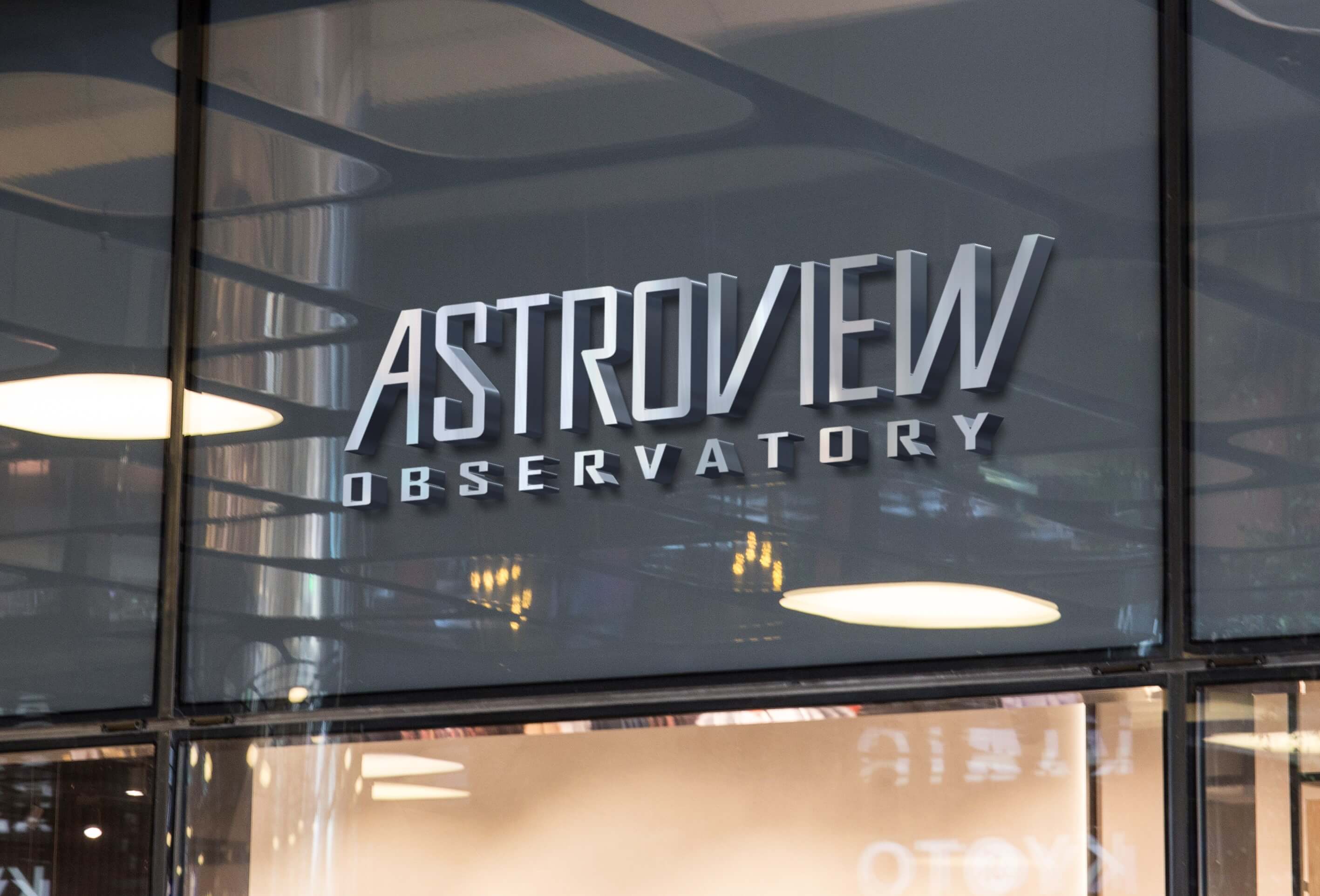Astroview Sign